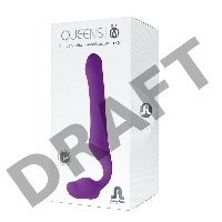 Queens M безремневой страпон розовый