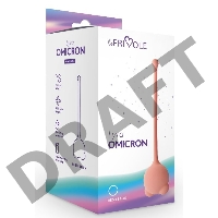 Вагинальные шарики Omi, цвет персиковый (LYRA)