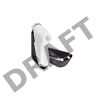 Вакуум-волновой бесконтактный стимулятор клитора Satisfyer Pro Traveler, силикон, черный, 9,5 см.