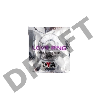 Виброкольцо TOYFA, TPE, прозрачный