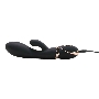 Черный вибратор-кролик Dual Stim Rabbit Vibrator