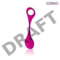 Ярко-розовый вагинальный шарик Cosmo