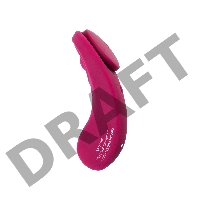 Вибромассажер Satisfyer Sexy Secret, Силикон, Красный, 8,5 см