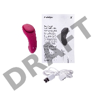 Вибромассажер Satisfyer Sexy Secret, Силикон, Красный, 8,5 см