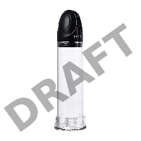 Помпа для пениса Erotist Man up pump, ABS пластик, прозрачная, 30 см