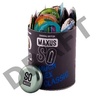 Презервативы MAXUS So Much Sex CLASSIC Серый (100 шт.)