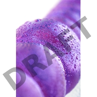 Двусторонний фаллоимитатор Sexus Glass, стекло, розовый, 22,5 см