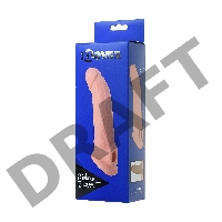Насадка Toyfa XLover, для увеличения размера, TPE, телесный, 16,5 см