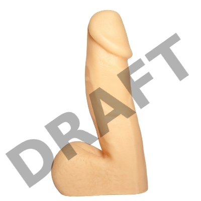 Фаллоимитатор пустотелый телесный