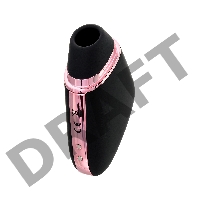Вакуум-волновой бесконтактный стимулятор клитора Satisfyer Love Triangle, силикон, черный, 8,8 см.