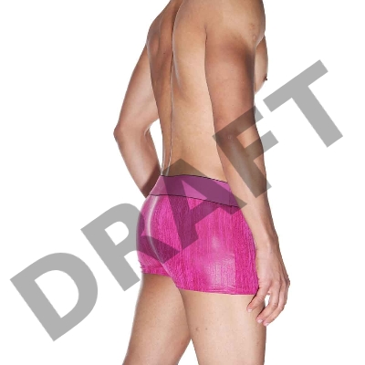 Ярко-розовые мужские трусы-боксеры