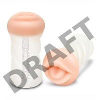 Мастурбатор-ротик ZOLO DEEP THROAT