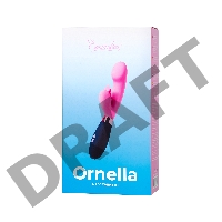 Массажер 3 в 1 Eromantica Ornella, розовый, силикон, 21,5 см