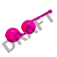 PrettyLove Kegel Tighten Up III, вагинальные шарики на сцепке