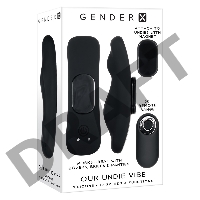 Gender X OUR UNDIE VIBE Вибровкладка в трусики с пультом ДУ