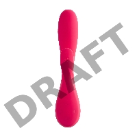 Нереалистичный вибратор Satisfyer Mono Flex, силикон, красный, 20,4 см.