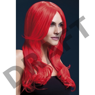 Парик Хлоя (красный) (Fever) (One Size)