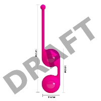 PrettyLove Kegel Tighten Up III, вагинальные шарики на сцепке