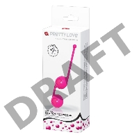 PrettyLove Kegel Tighten Up III, вагинальные шарики на сцепке