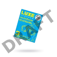 Презервативы Luxe КОНВЕРТ Заключенный из Алабамы (Банан) 18 см., 3 шт. в упаковке
