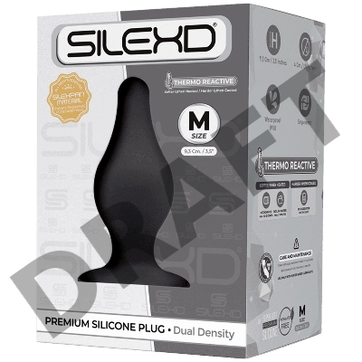 SileXD Model 2 Анальная пробка средняя