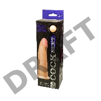 Фаллоимитатор COCK NEXT Lovetoy,TPR, телесный, 19 см