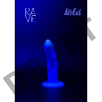 Светящийся в темноте дилдо Rave Neon Driver 5012-02lola