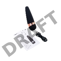 Вакуум-волновой бесконтактный стимулятор клитора Satisfyer PRO 3 Vibration, силикон, черный, 14 см.