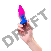 Анальная втулка Beyond by Toyfa, Reed, силикон, розовая, 10 см