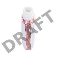 Вакуум-волновой бесконтактный стимулятор клитора Satisfyer Love Triangle, силикон, белый, 8,8 см.