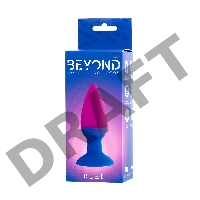 Анальная втулка Beyond by Toyfa, Reed, силикон, розовая, 10 см