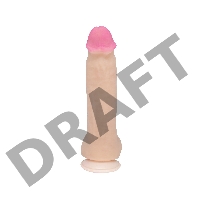 Фаллоимитатор неоскин на присоске REAL Next  Lovetoy, TPR, телесный, 23 см