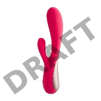Нереалистичный вибратор Satisfyer Mono Flex, силикон, красный, 20,4 см.