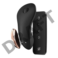 Вибромассажер Satisfyer LITTLE SECRET, силикон, чёрный, 8 см
