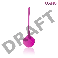Розовый вагинальный шарик Cosmo