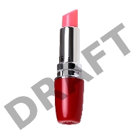 Вибромассажер A-Toys by TOYFA Lipstick, ABS пластик, красный, 9 см