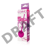 Розовый вагинальный шарик Cosmo