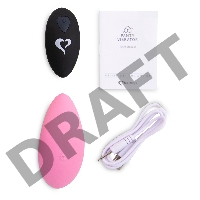 Розовый вибромассажер в трусики с пультом ДУ Panty Vibe Remote Controlled Vibrator