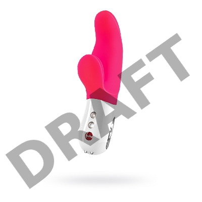 Вибратор Fun Factory MiSS BI, силикон, розовый, 17 см