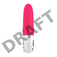 Вибратор Fun Factory MiSS BI, силикон, розовый, 17 см