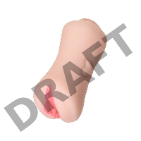 Мастурбатор реалистичный TOYFA Juicy Pussy Pretty Mouth, рот и вагина, SoftSkin, телесный,17 см