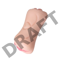 Мастурбатор реалистичный TOYFA Juicy Pussy Pretty Mouth, рот и вагина, SoftSkin, телесный,17 см