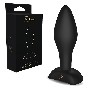 Черная силиконовая мини-пробка Silicone Butt Plug