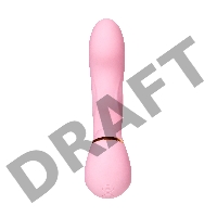 Многофункциональный стимулятор клитора JOS JUNA, розовый, 15 см