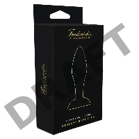 Черная силиконовая мини-пробка Silicone Butt Plug
