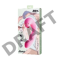 Многофункциональный стимулятор клитора JOS JUNA, розовый, 15 см