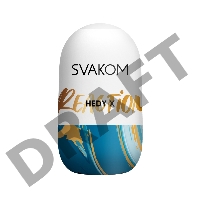 Набор мастурбаторов нереалистичных Svakom Hedy X5 Mixed (5 шт.), TPE, белый, 9 см