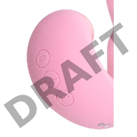 Многофункциональный стимулятор клитора JOS JUNA, розовый, 15 см