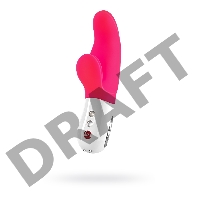 Вибратор Fun Factory MiSS BI, силикон, розовый, 17 см