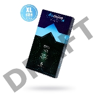 Презервативы Luxe  DOMINO CLASSIC King size 6 шт, 19 см
